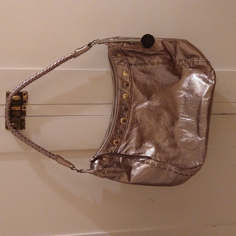 The Sak bronzy metallic shoulder bag
